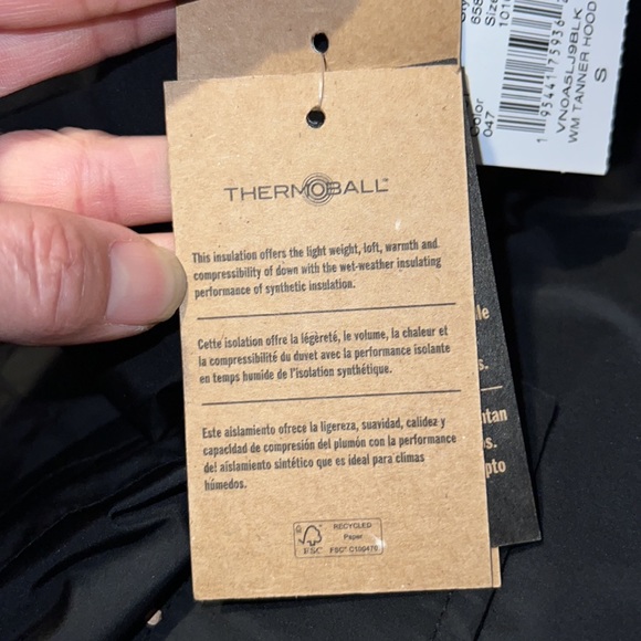 Brand new Vans MTE fur hood long black jacket size small - Picture 6 of 7